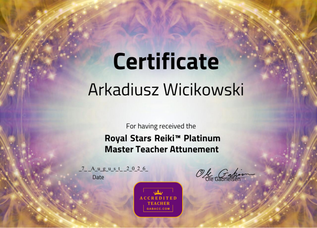 O mnie royal cert